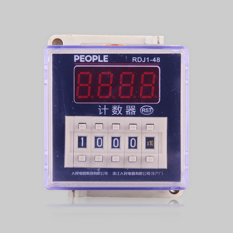 人民电器, , ,中国人民电器,RDJ1-48(DH48J) 系列计数器