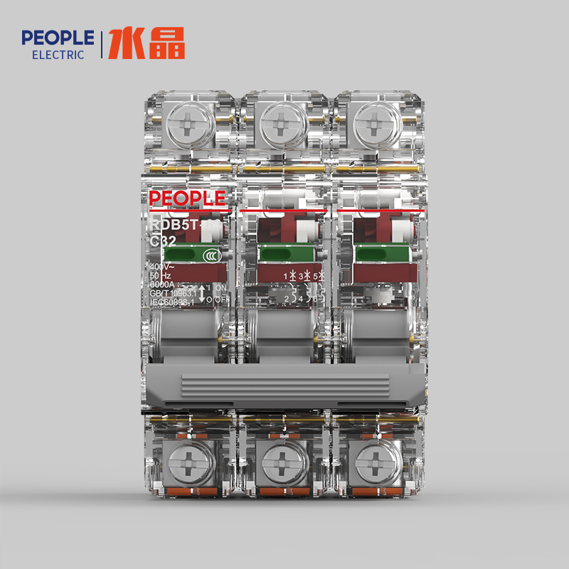 人民电器，
，
，中国人民电器，RDB5T系列小型断路器(透明壳)