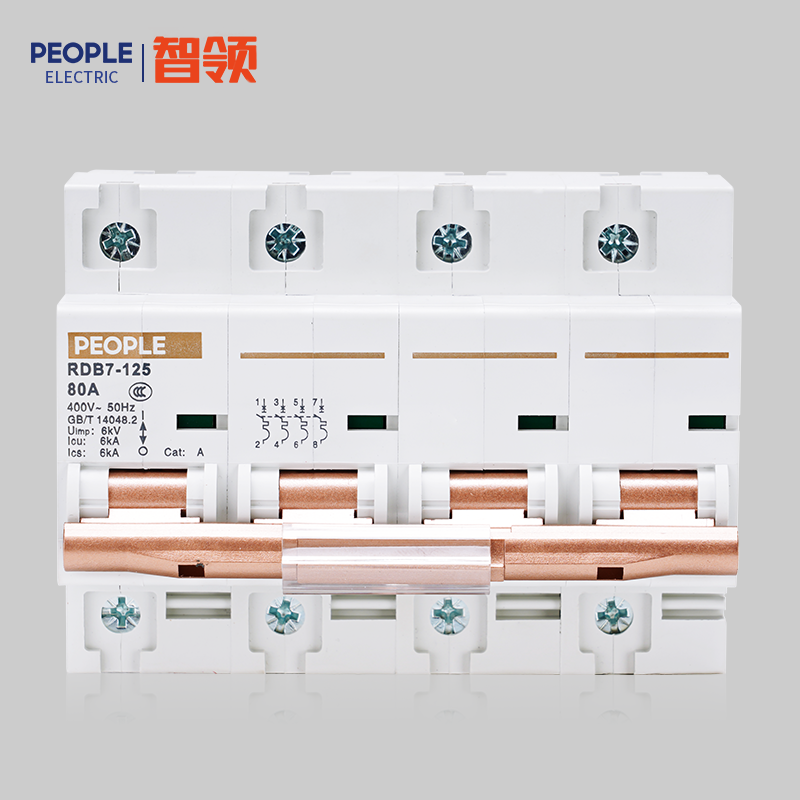人民电器，
，
，中国人民电器，RDB7-125系列小型断路器